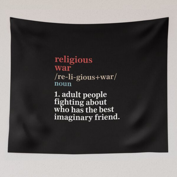 Item preview, Religious War Definition Anti-religious Activist designed and sold by ForestMmost.