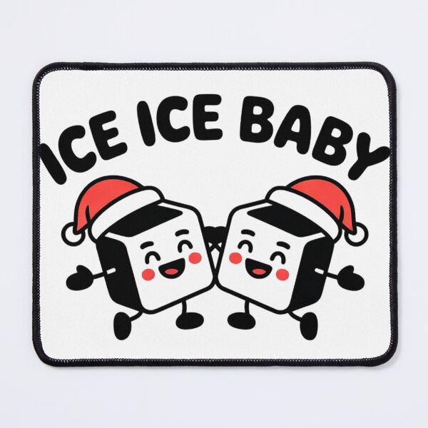 Item preview, Cute Christmas Ice Cube Characters | Funny Holiday Design designed and sold by palavdip.