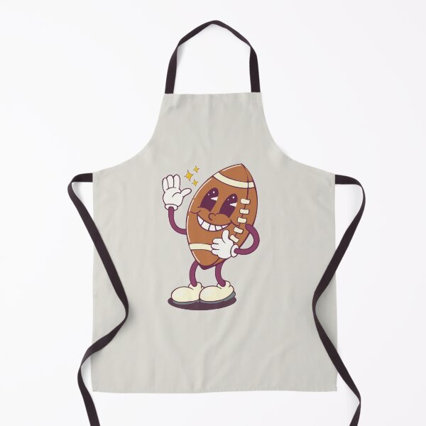 Item preview, Friendly Cartoon Football Character Illustration with Cheerful Expression designed and sold by Mariia Berezhna.
