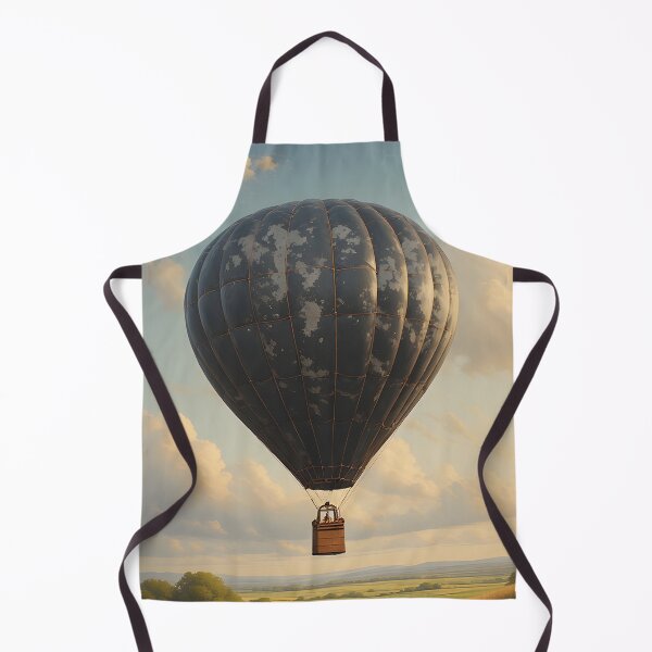Item preview, Hot air balloon over a rural landscape designed and sold by Mianku | Für das Leben.