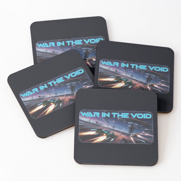 Item preview, War in the Void Futuristic Space Station Battle Design designed and sold by SplashTastic.