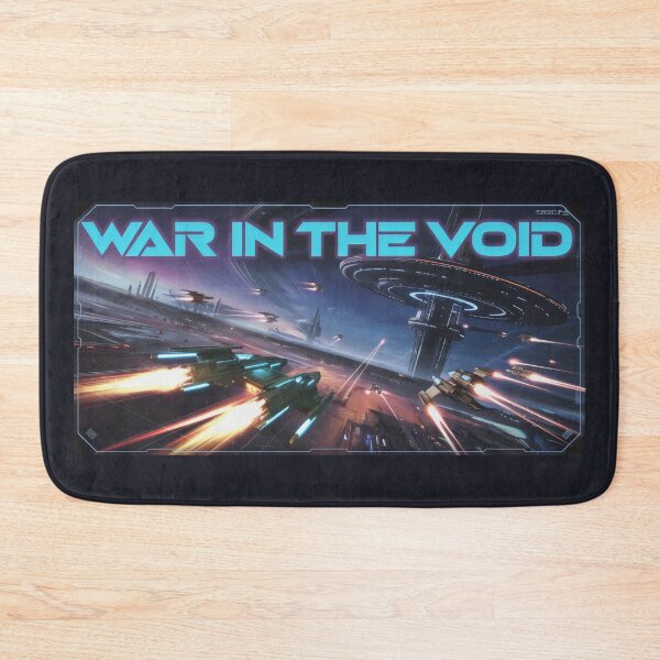 Item preview, War in the Void Futuristic Space Station Battle Design designed and sold by SplashTastic.