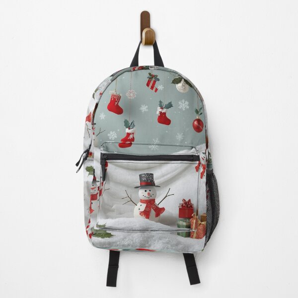 Item preview, Whimsical Christmas Wonderland – Festive Snowy Scene with Snowmen and Holiday Decorations designed and sold by PixelVibe782.