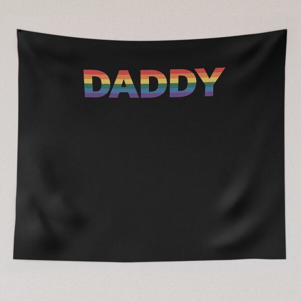 Item preview, Gay Pride Month Daddy Funny LGBTQ Ally Rainbow Men designed and sold by AvagondaMind.