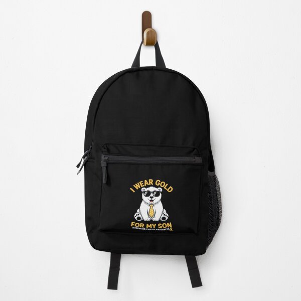Item preview, Bear I Wear Gold for My Son Childhood Cancer designed and sold by HardcoreTour.