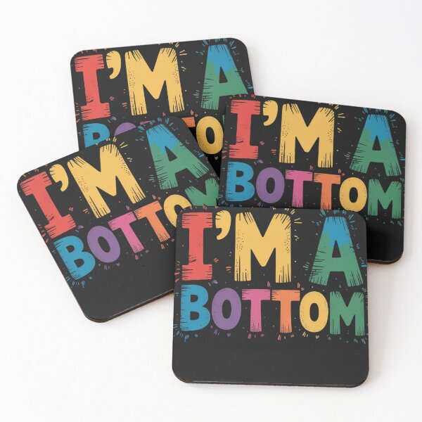 Item preview, Gay Pride Month I'm A Bottom LGBTQ Ally Rainbow Men Women designed and sold by AvagondaMind.