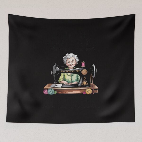 Item preview, Quilting Yarn Seamstress Sewing Themed designed and sold by ForestMmost.