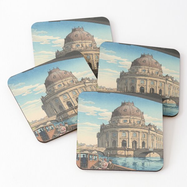 Item preview, Bode Museum of Berlin Japanese Woodblock Print designed and sold by Takeda-art.