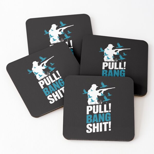 Item preview, Pull! Bang! Shit! Range Sniper Skeet Shooting Trap Shooting designed and sold by ForestMmost.