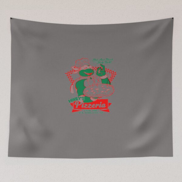 Item preview, MIKEY'S-PIZZERIA-NINJA-TURTLES-EST-1984--- designed and sold by MohamScheikh.