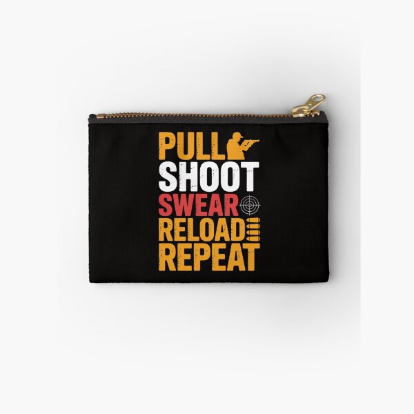 Item preview, Pull Shoot Swear Reload Repeat Skeet Shooting Trap designed and sold by ForestMmost.
