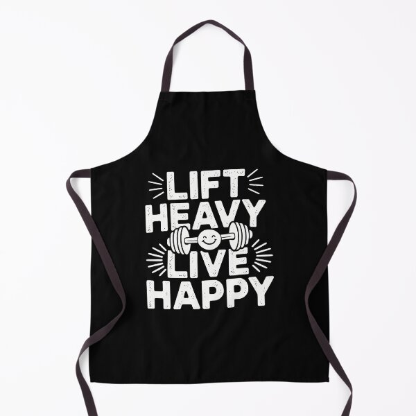 Item preview, Lift Heavy Live Happy Barbell Bodybuilding designed and sold by TaraLiliana.