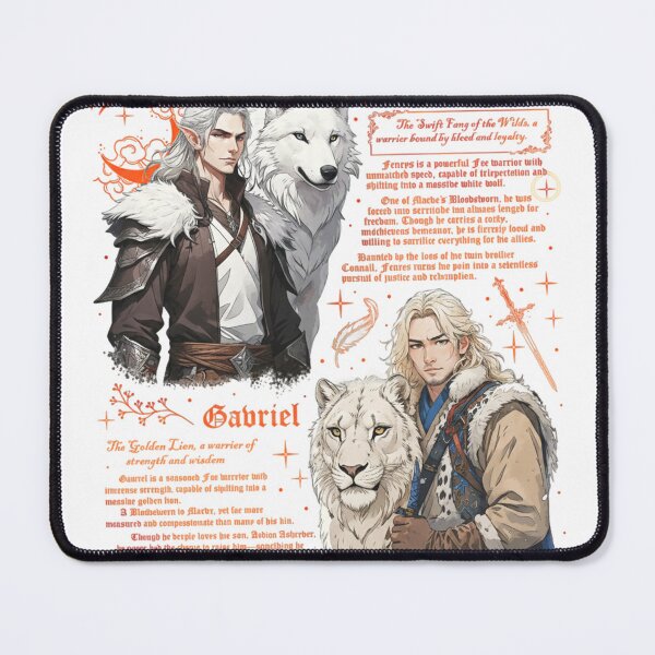Item preview, Throne of Glass Merch Sarah J Maas Gifts for Her Aelin Galathynius Rowan Whitethorn Manon Blackbeak designed and sold by Sapocheart.