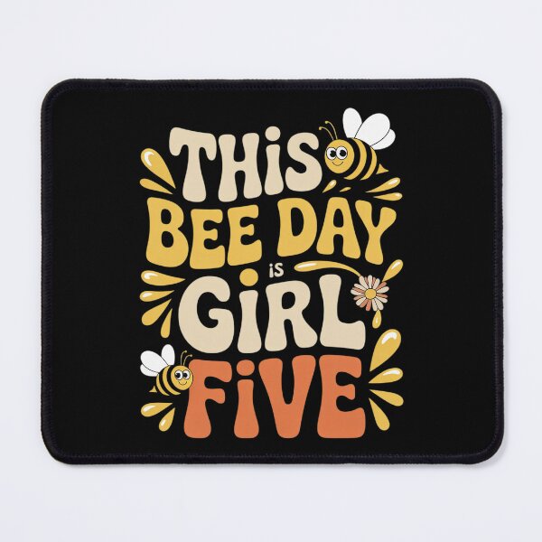 Item preview, Bee 5th Birthday Girl Honey Party Pollinator Garden Buzz designed and sold by HardcoreTour.