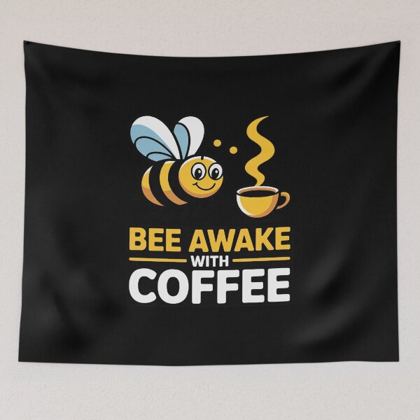 Item preview, Bee Awake with Coffee Beekeeper designed and sold by HardcoreTour.