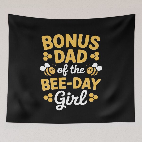Item preview, Bee Bonus Dad Birthday Party Beekeeper Honey Family designed and sold by HardcoreTour.