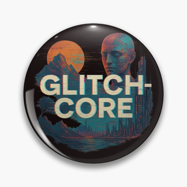 Item preview, Glitch-Core Vision: Surreal Cyberpunk AI Distortion designed and sold by Tadeusz1.