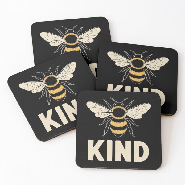 Item preview, Bee Kind –Positive Kindness Motivational designed and sold by HardcoreTour.