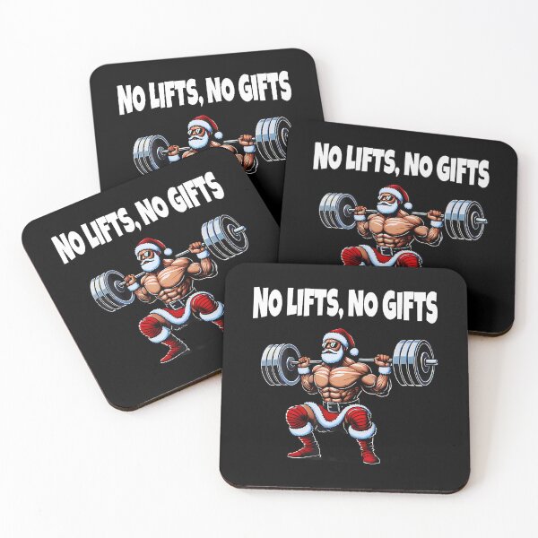 Item preview, Funny Santa Gym Lifting Swole Santa Ugly Christmas designed and sold by SelmaBonnie.