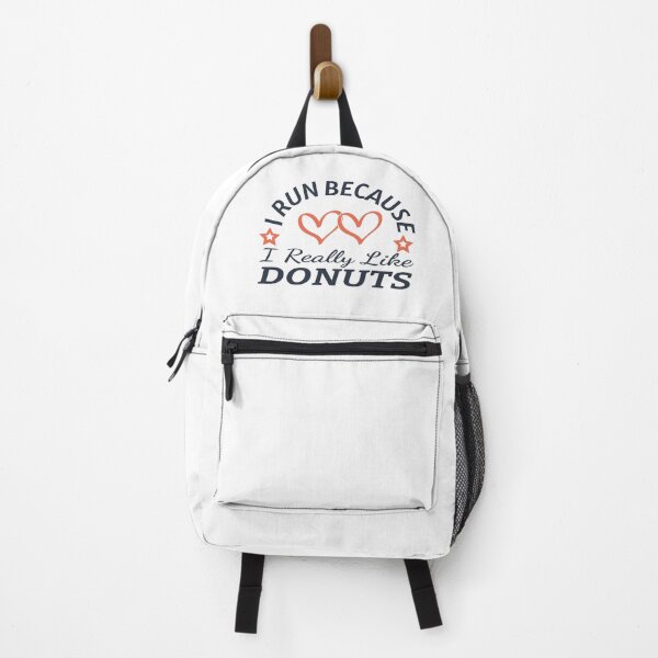 Item preview, I Run Because I Really Like Donuts Funny Running Quote Sweet Food Humor Gift Idea designed and sold by karibov.