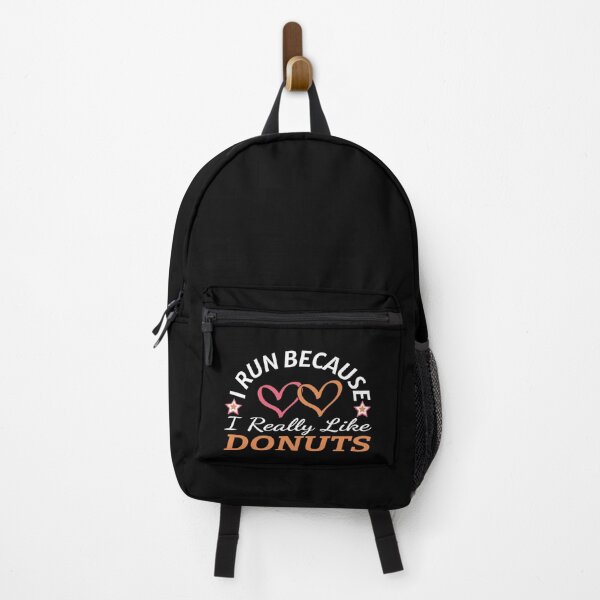 Item preview, I Run Because I Really Love Donuts – Funny Donut Lover Gift Tee, Humorous Running Shirt for Foodies & Dessert Fans designed and sold by karibov.