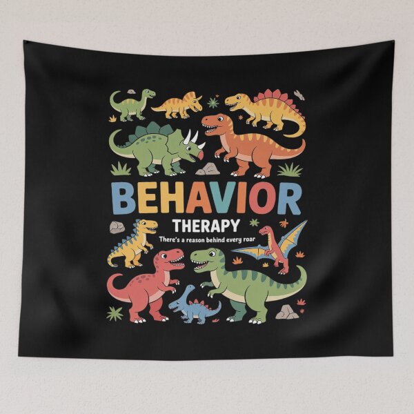 Item preview, Behavior Therapy ABA There's A Reason Behind Every Roar designed and sold by HardcoreTour.