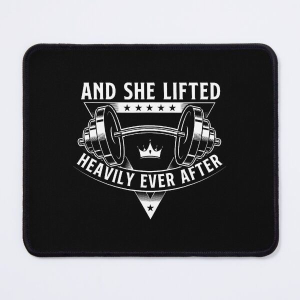 Item preview, And She Lifted Heavily Ever After Workout Gym Weightlifting designed and sold by TaraLiliana.