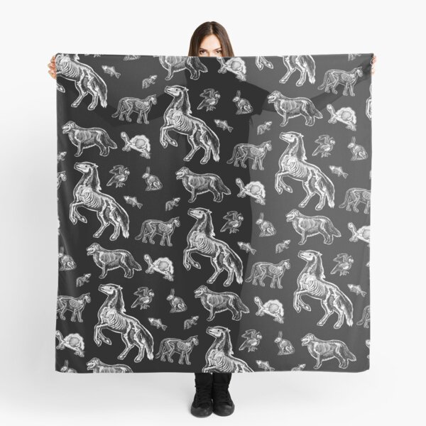 Veterinary Technician :: X-ray Animal Bones Anatomy Scarf