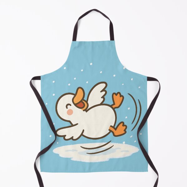 Item preview, Snow Rolling Duck – Fun Winter Motion Sticker designed and sold by ChubbyGoong.