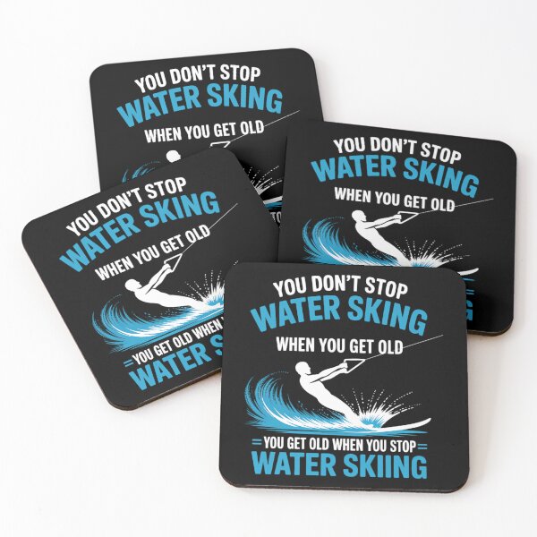 Item preview, Funny Water Skiing You Don't Stop Water Skiing When You Get Old designed and sold by DentistLegal.