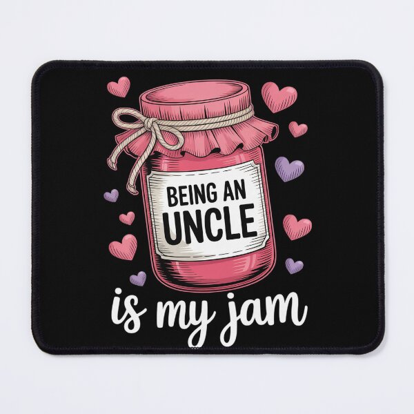 Item preview, Being an Uncle is My Jam Funny Jar designed and sold by HardcoreTour.