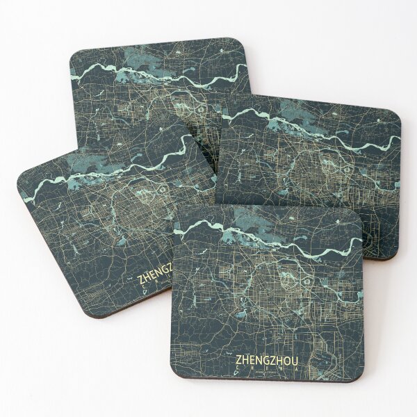 Item preview, Zhengzhou City Map of Henan, China - Summer designed and sold by deMAP.