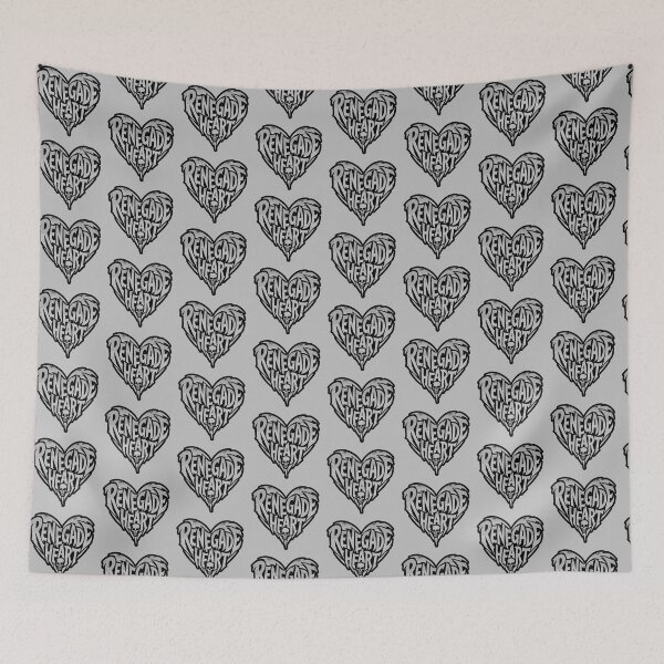 Item preview, Renegade Gaming Heart - RPG Fan Symbol Art (Black and Gray) designed and sold by SlightlyUnreal.