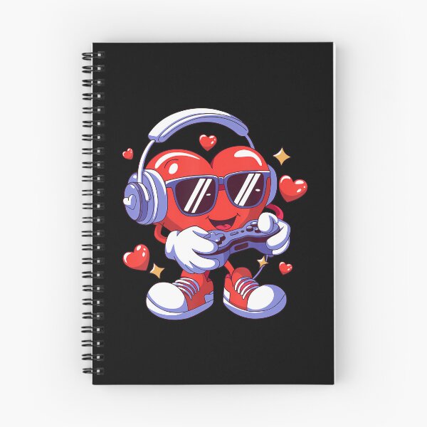 Item preview, Heart Gamer Funny Valentines Day Video Games Men Boys Kids designed and sold by ChelseaEula.