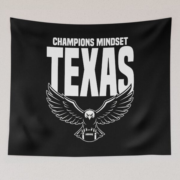 Item preview, TEXAS CHAMPIONS MINDSET - DALLAS FOOTBALL designed and sold by KEF Custom.