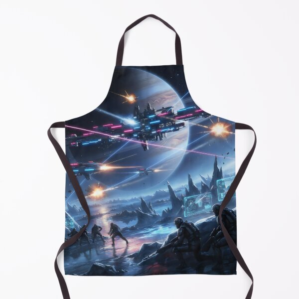 Item preview, Alien Planet War in the Void Sci Fi Battle Design designed and sold by SplashTastic.