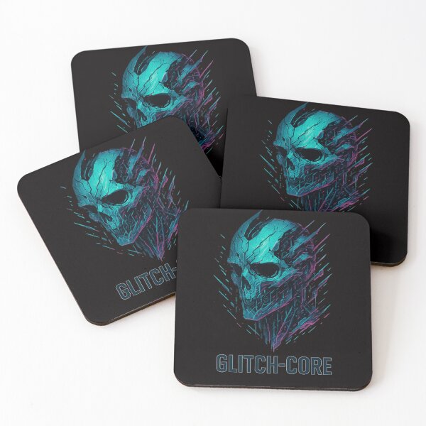 Item preview, Cybernetic Glitch Skull – Neon Surreal Tech Fragmentation designed and sold by Tadeusz1.