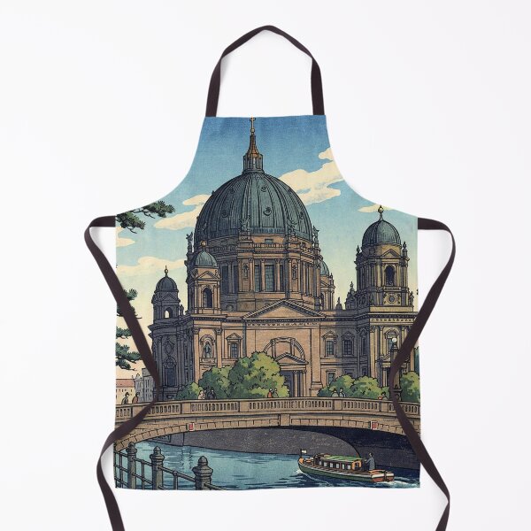 Item preview, Berlin Cathedral Japanese Woodblock Print designed and sold by Takeda-art.