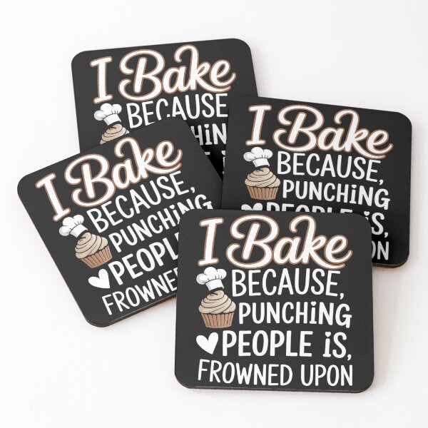 Item preview, Baking Lover Punching People - Baker & Cupcake designed and sold by DentistLegal.