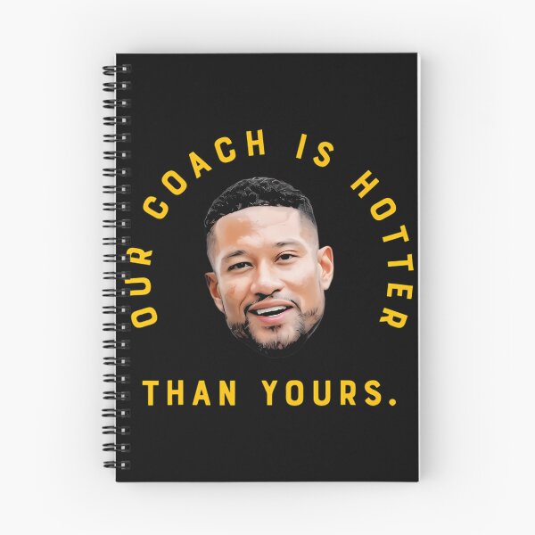 Item preview, Marcus Freeman Meme Notre Dame Football Fan Our Coach Is Hotter than Yours designed and sold by ViolaOrn.