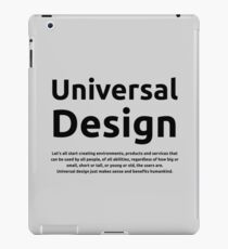 Universal Design iPad Case/Skin