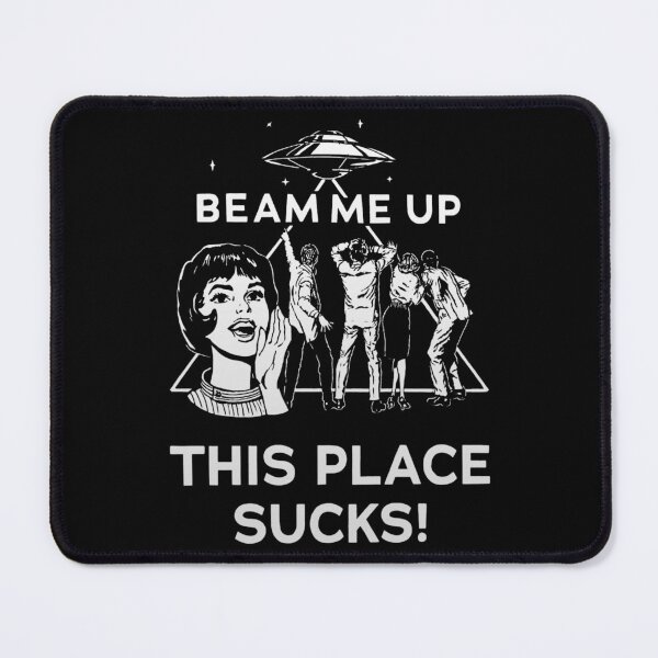 Item preview, Robin Beam Me Up This Place Sucks - Stranger, Alien UFO Abduction designed and sold by schwarzer0881.