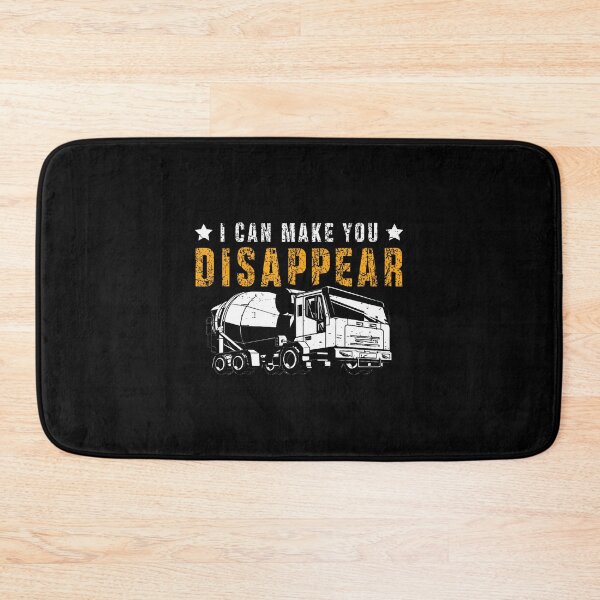 Item preview, I Can Make You Disappear - Concrete Mixer Truck designed and sold by LeanneSandra.