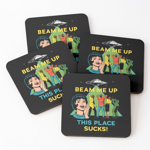 Item preview, Robin Beam Me Up This Place Sucks - Stranger, Alien UFO Abduction designed and sold by schwarzer0881.