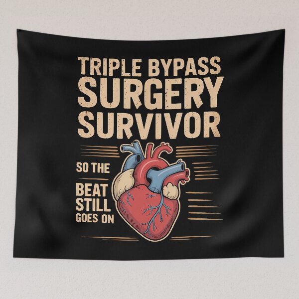 Item preview, Triple Bypass Survivor Beat Still Goes On - designed and sold by SelmaBonnie.