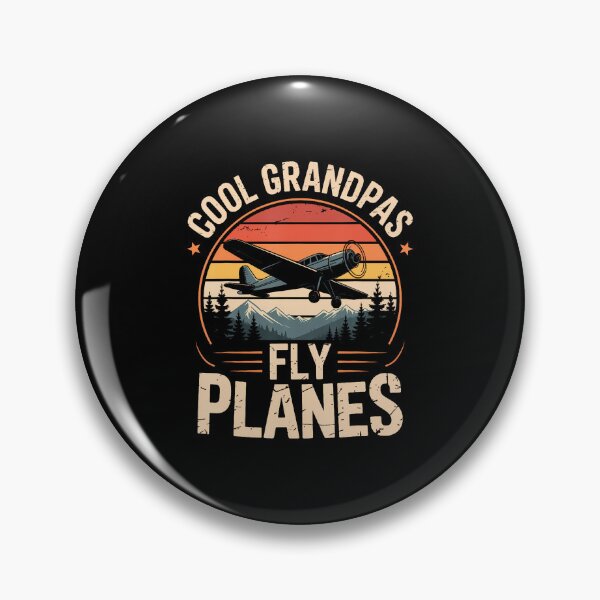 Item preview, Cool Grandpas Fly Planes Funny Pilot Grandpa Aviation designed and sold by ChelseaEula.