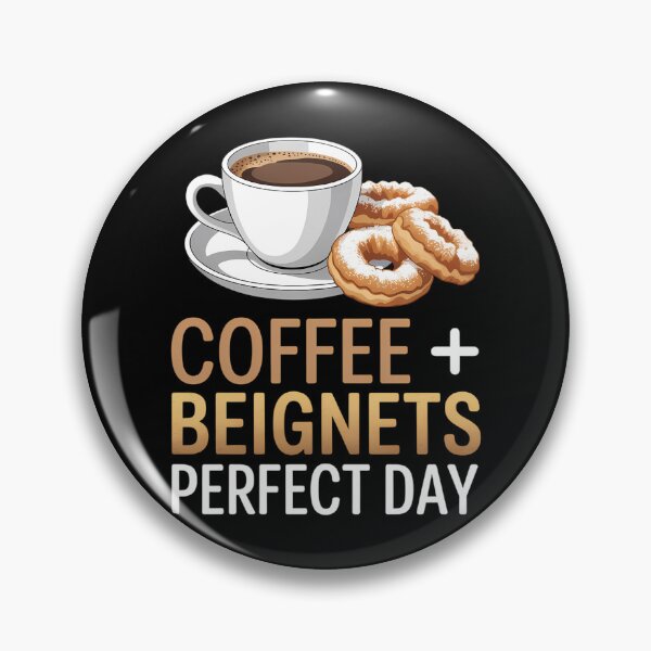 Artikelvorschau, Beignets, Baker Coffee, Mardi Gras, New Orleans, Französische Küche entworfen und verkauft von DentistLegal.