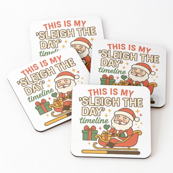 Item preview, THIS IS MY ‘SLEIGH THE DAY’ TIMELINE designed and sold by Nikki Krishna.