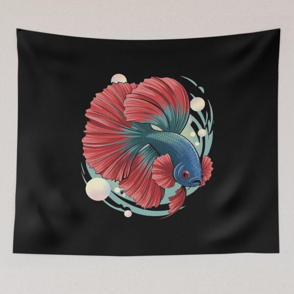 Item preview, Betta Fish Ocean Animal Marine Reef Sea designed and sold by ToggleBet.