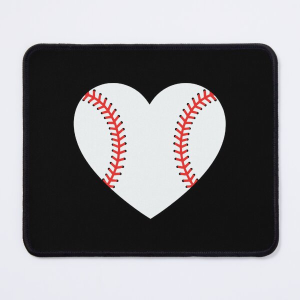 Item preview, Baseball Heart Design - Cute Red Stitch Baseball Lover Graphic for Fans and Sports Mom or Dad designed and sold by EpicSportsArt.